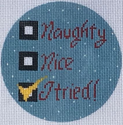 Naughty Nice Ornament