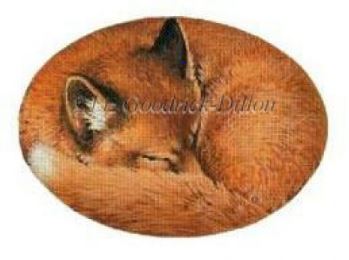 Sleeping Fox - 18ct