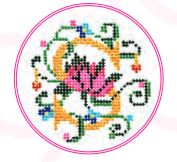 Floral Alphabet - S