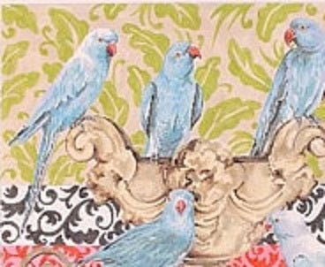 Blue Parakeets