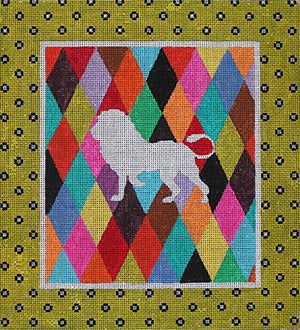 Lion/Harlequin