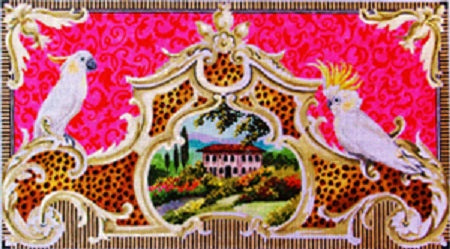 Landscape, Birds, Scroll