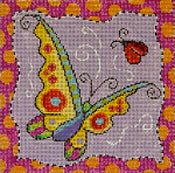 Whimsy Yellow Butterfly