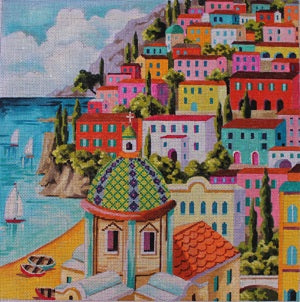 Greek Island Landscape