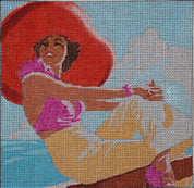 Lady in Red Hat