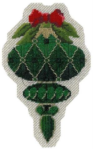 May Emerald Ornament Stitch Guide
