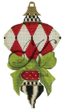 Red Carnelian Harlequin Stitch Guide