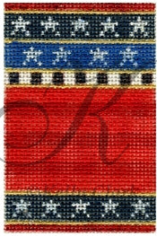 Red Stripes Firecracker Stitch Guide