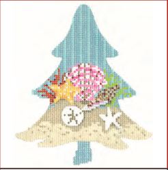 Seashells At The Shore Tree Stitch Guide