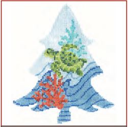 Sea Turtle Tree Stitch Guide