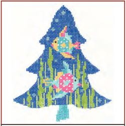 Tropical Fun Fish Tree Stitch Guide