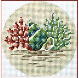 Hermit Crab and Coral Round