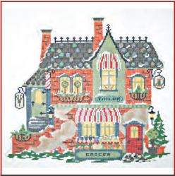 Winter Village - Barber Tailor and Green Grocer