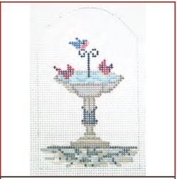 Winter Village - Village Birdbath Stitch Guide