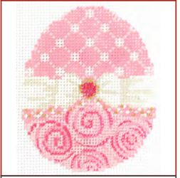 Cotton Candy Ribbon Egg