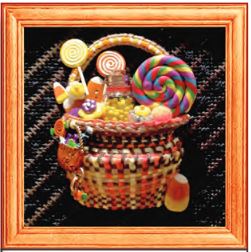 Tiny Halloween Treats Basket