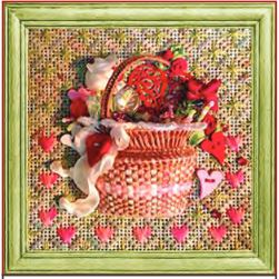 Tiny Valentines Basket