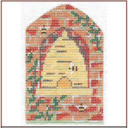 Bee Skep in Brick Wall