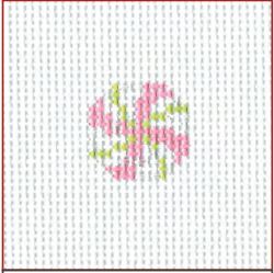 Pink Peppermint Round