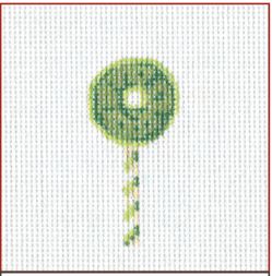Green Apple Lifesaver Topiary