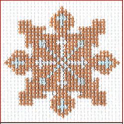 Snowflake Cookie Square 1