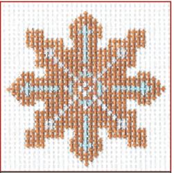 Snowflake Cookie Square 3