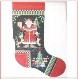 Norwegian Santa Stocking