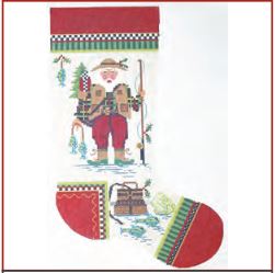 Santa The Fly-Fisherman Stocking