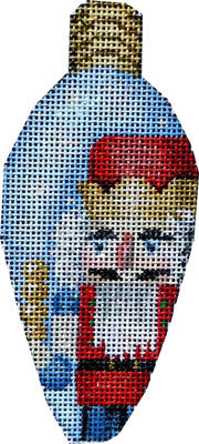 Nutcracker King Christmas Light Bulb