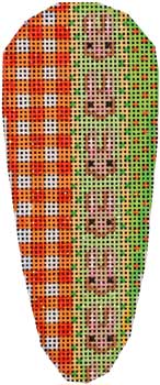 Gingham/Bunnies/Dots Carrot