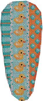 Stripes/Chicks/Coin Dots Carrot