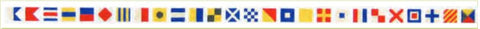 Signal Flag Alphabet Belt