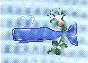 Whale With Flower
