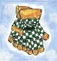Green Check Gloves