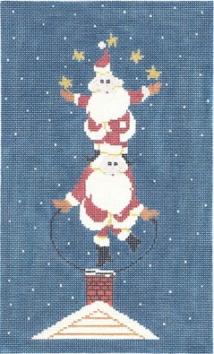 Juggling Santas