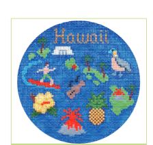 Hawaii Ornament