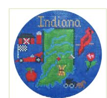 Indiana Ornament
