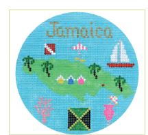 Jamaica Ornament