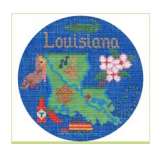 Louisiana Ornament