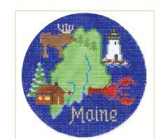 Maine Ornament