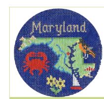 Maryland Ornament