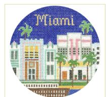 Miami Ornament