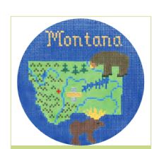 Montana Ornament