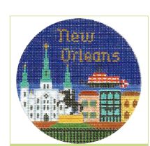 New Orleans Ornament