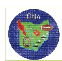 Ohio Ornament