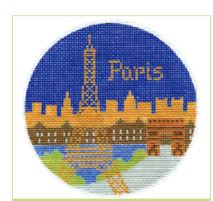 Paris Ornament