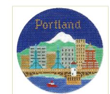 Portland Ornament