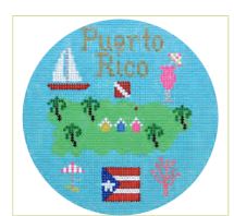 Puerto Rico Ornament