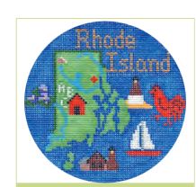 Rhode Island Ornament