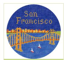 San Francisco Ornament